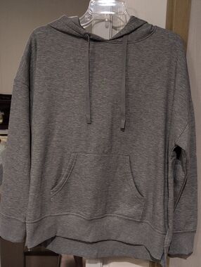 Athletic Works Men's Heather Gray Crewneck Hoodie